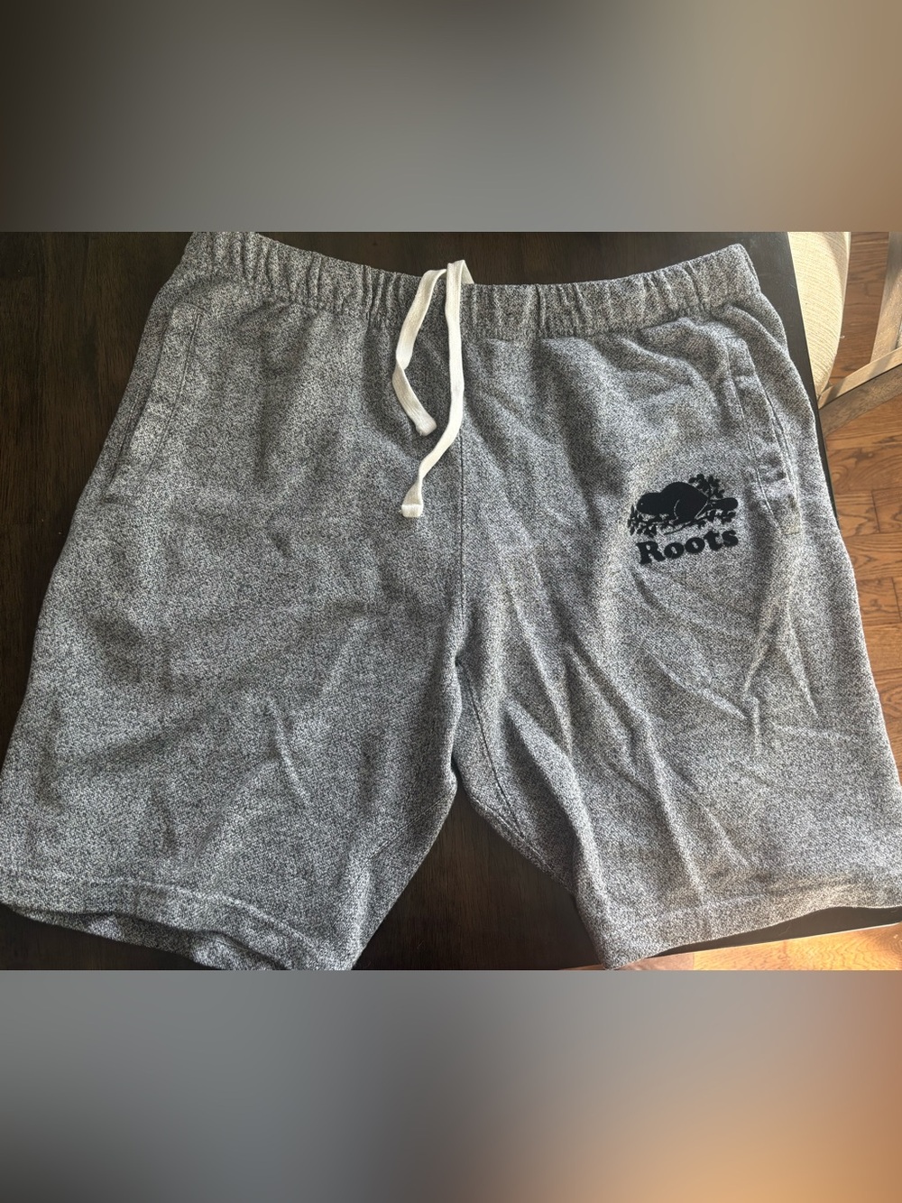 Roots Gray Men's Pull-On Shorts with Drawstring